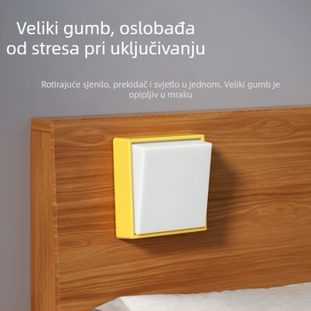 USB punjiva stolna noćna lampica s neprekidnim podešavanjem jačine, zaštita očiju, magnetsko pričvršćivanje i timer za noćni ormarić