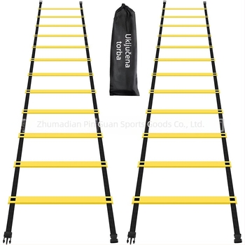 Ljestve agilnosti 42×0,3 cm za nogomet, oprema za trening, trening eksplozivne snage