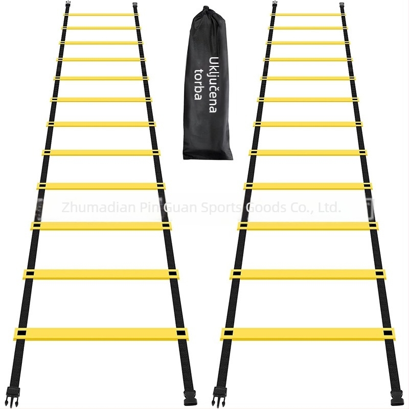 Ljestve agilnosti 42×0,3 cm za nogomet, oprema za trening, trening eksplozivne snage