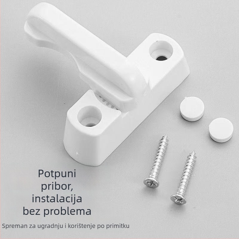 Debela plastično-čelična sigurnosna brava za otvaranje prozora