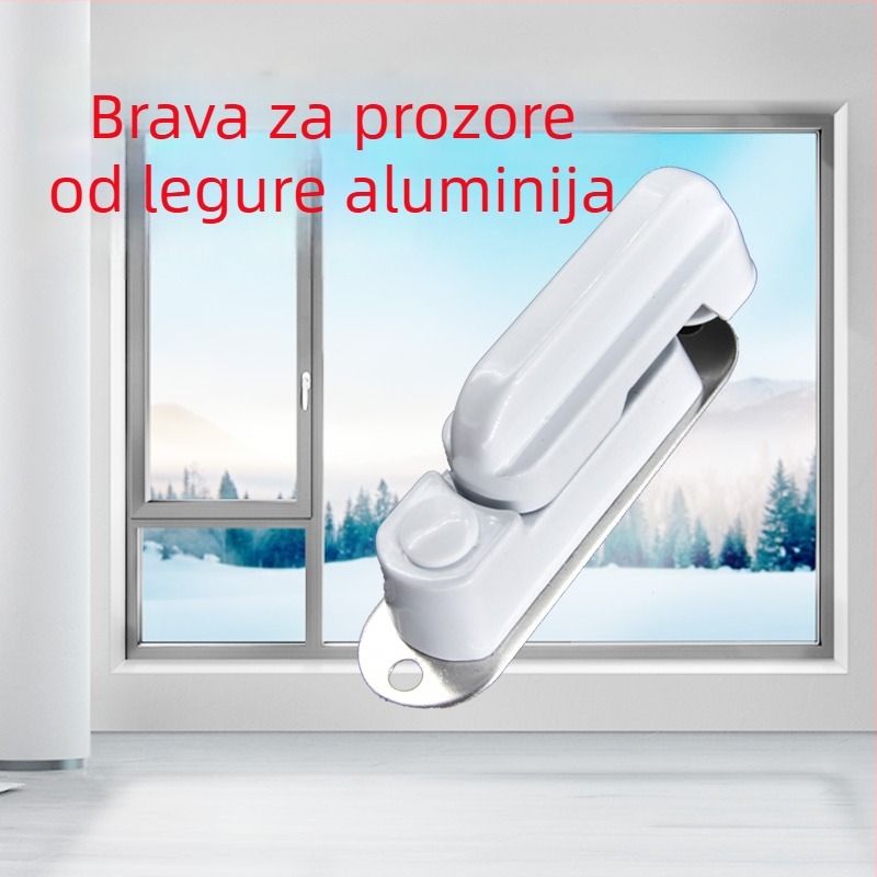 Brava za kasetni prozor od aluminijske legure s termičkom izolacijom, unutarnja i vanjska montaža