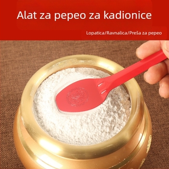 Lopatica za pepeo od legure za kadilo, mala