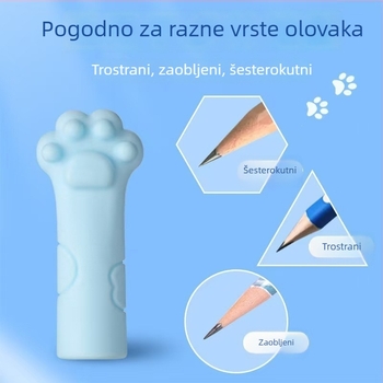 Crtani silikonski kapica za olovku, mekani gumeni kapak za olovku, za učenike osnovne škole