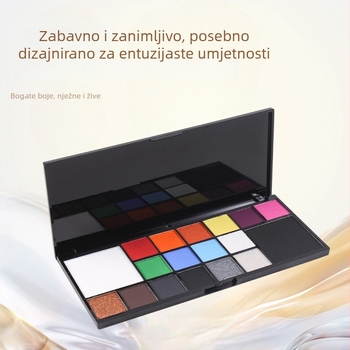 Set za crtanje lica i tijela s 18 boja – vodotopni pigmenti za Halloween