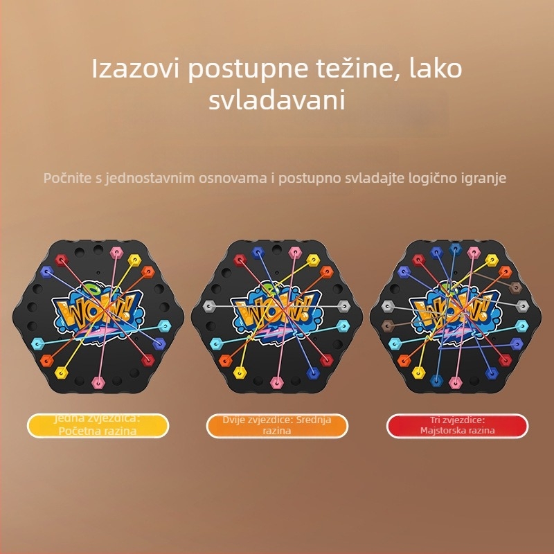 Dječji izazov otključavanja užeta: obiteljska interakcija, trening logičkog razmišljanja i razvoj inteligencije — edukativna igra s užetom