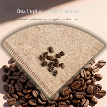 V60 papir za filtriranje kave, jednorazni konični filter za drip aparat