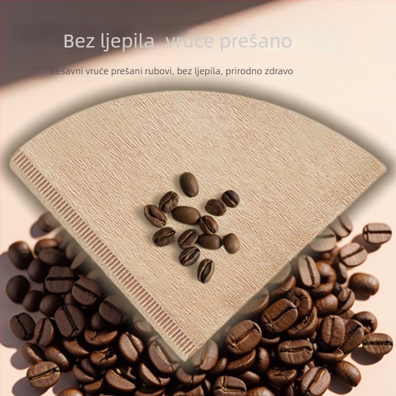V60 papir za filtriranje kave, jednorazni konični filter za drip aparat
