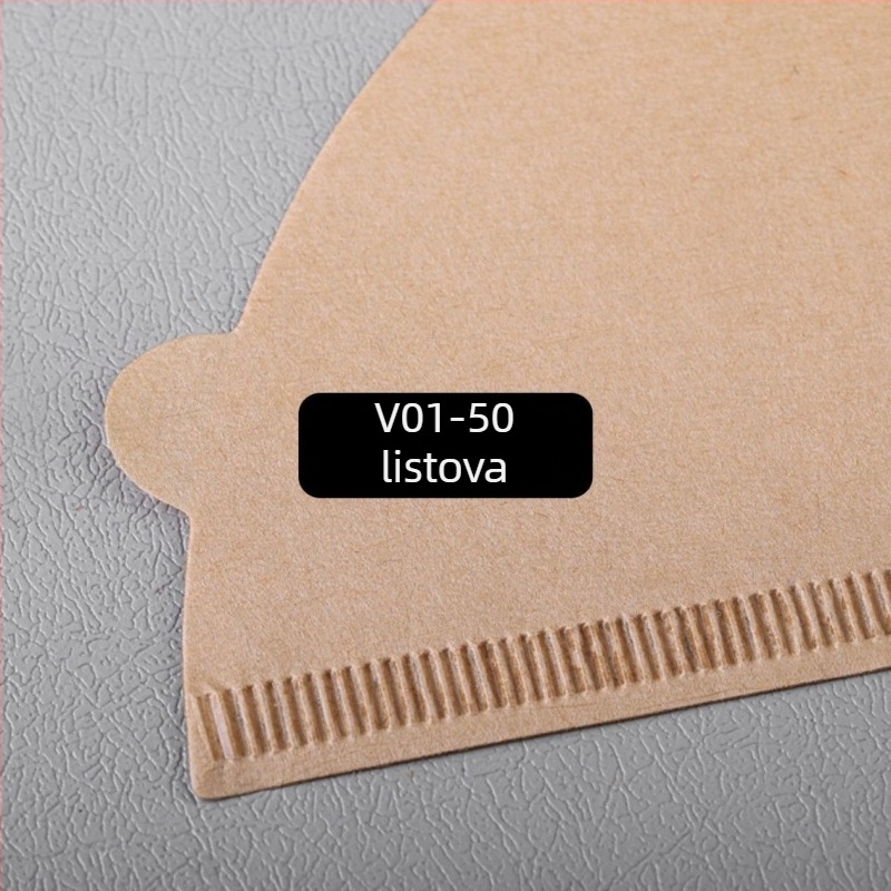 V60 papir za filtriranje kave, jednorazni konični filter za drip aparat