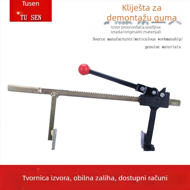 Alat za demontažu guma za električna vozila i motocikle, kliješti za hvatanje gume, čvrst i prošireni dizajn