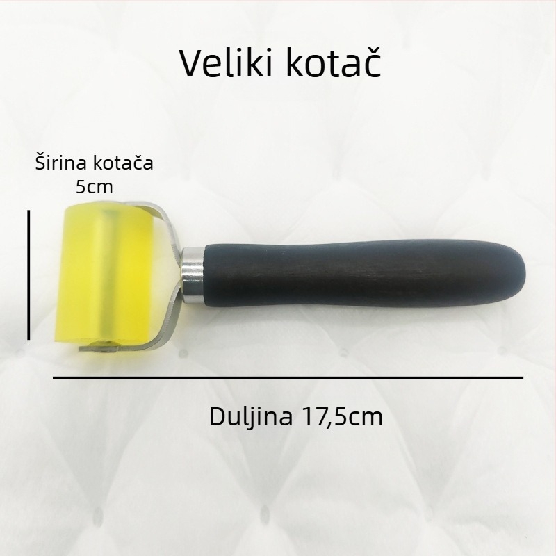 Automobilski valjak za zvučnu izolaciju: pritiskanje i izravnavanje ljepila pri instalaciji folije i kože; ručni valjak