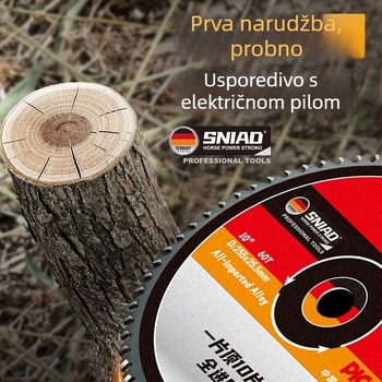 Kružni rezni disk za benzinsku kosilicu – s 40/60/80 zuba, univerzalni legirani disk