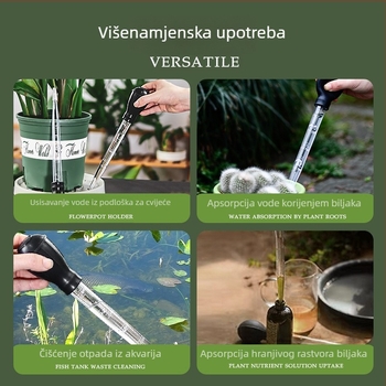 Prijenosna baza za upijanje vode ispod posude za cvijeće, uređaj za upravljanje vodom s velikom pipom