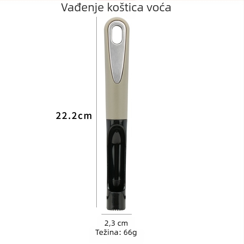 Desetodnevni set kuhinjskih alata s ručkom od nehrđajućeg čelika: rende, nož za pizzu, otvarač boca, lopatica za sir i mućnjak za jaja