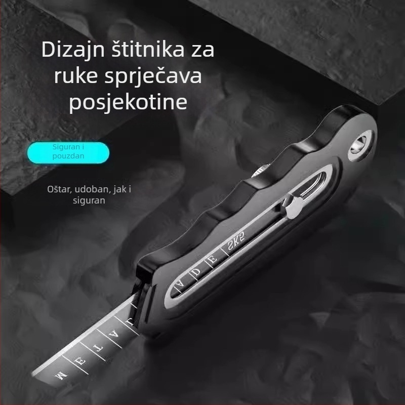 Teški nož za tapete od nehrđajućeg čelika s wolframovom oštricom i držačem