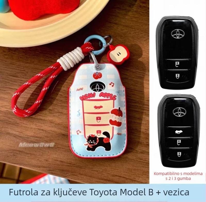 Sea Salt Apple Toyota futrola za ključ za Camry, Corolla, RAV4, Yaris i C-HR