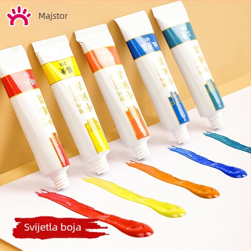 Master Set Pigmenta za kinesko slikarstvo za početnike, materiali za crtanje, 36 boja u kutiji