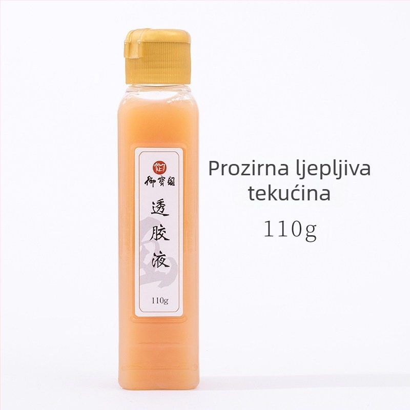 Gelatinska tekućina za ljepilo za Gongbi slikanje na rižinom papiru i svili, tekućina aluminija za sprječavanje curenja