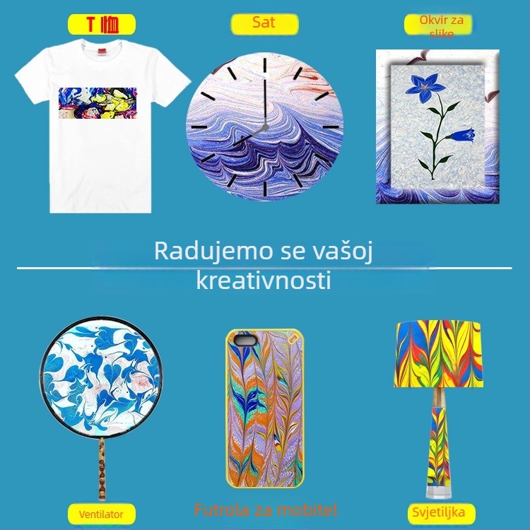 Gouache set za djecu – početnički umjetnički komplet