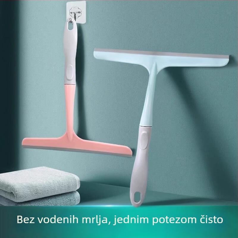 Dvostrani silikonski čistač stakla za kućnu upotrebu