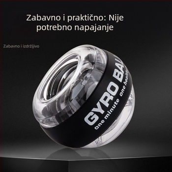 Kugla za jačanje zapešća i kuglica za hvatanje – uređaj za rehabilitaciju, treniranje zapešća, prstiju i ruke, ublažavanje stresa, univerzalni model