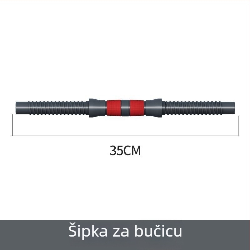 Šareni ekološki gumeni diskovi za šipku s malom otvorom, univerzalni 5 kg, 7,5 kg i 15 kg za fitness
