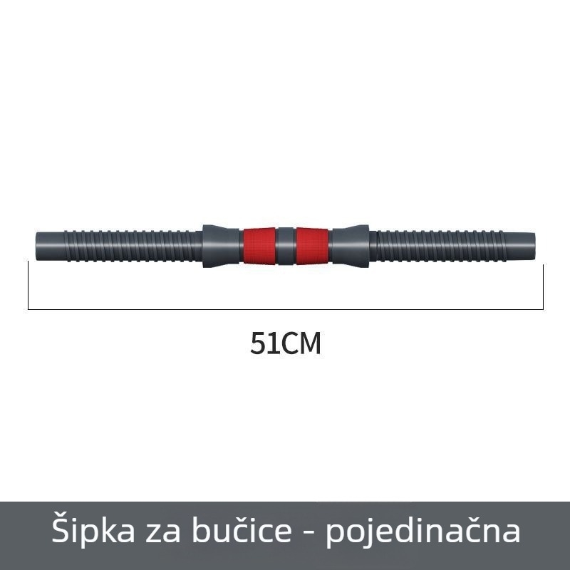 Šareni ekološki gumeni diskovi za šipku s malom otvorom, univerzalni 5 kg, 7,5 kg i 15 kg za fitness