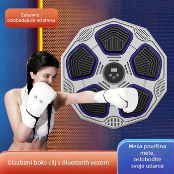 Ancient Spring Inteligentni boksački cilj s Bluetoothom za kućnu vježbu, zidni, za odrasle