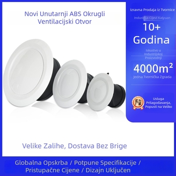 ABS diskovni izlaz zraka za unutarnji sustav svježeg zraka – izlaz zraka i klimatizacijska ventilacija