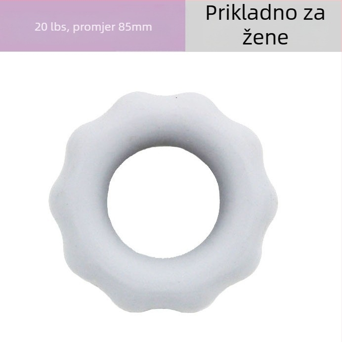Silikonski prsten za hvatanje, trening snage ruke i prstiju, vježbanje mišića podlaktice