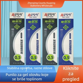 Odami punjenje za neutralnu kemijsku olovku 0,5 mm, modeli 393 i 3910, ST vrh, izbrisivo mastilo