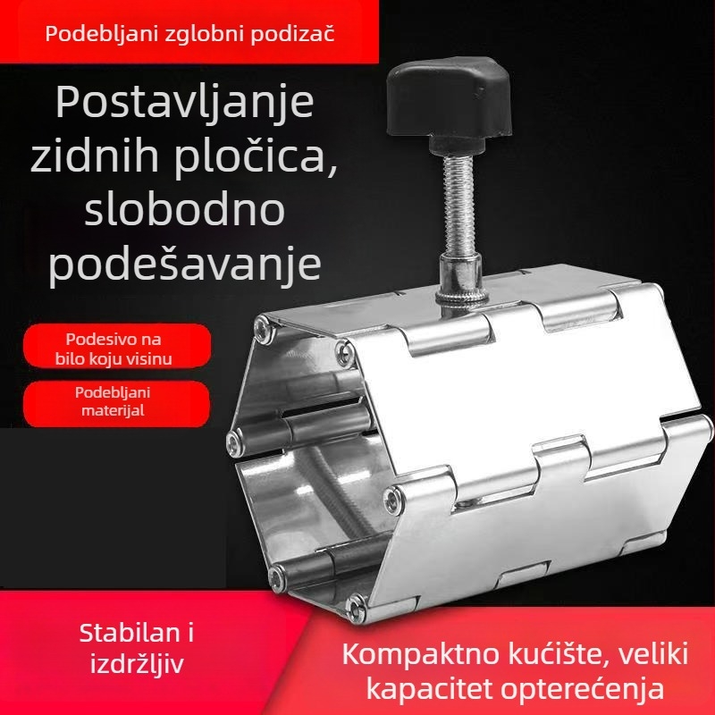 Podešivač visine pločica – šarkastični tip nivelatora za zidne pločice, alat za niveliranje, podizač pločica