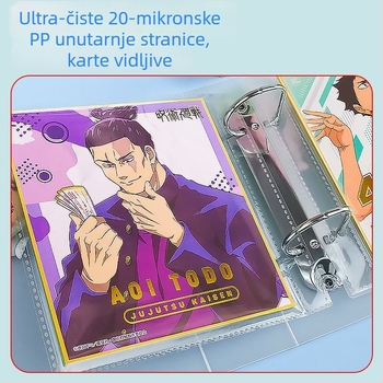 Japansko izdanje: album za pohranu kolor kartica za anime, dimenzije 14x21x15 cm, stranice s odvojenim listovima