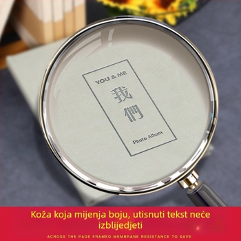 DIY foto-album za parove, 52 stranice, PU korica, uspomena na završetak studija