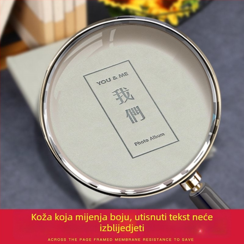 DIY foto-album za parove, 52 stranice, PU korica, uspomena na završetak studija