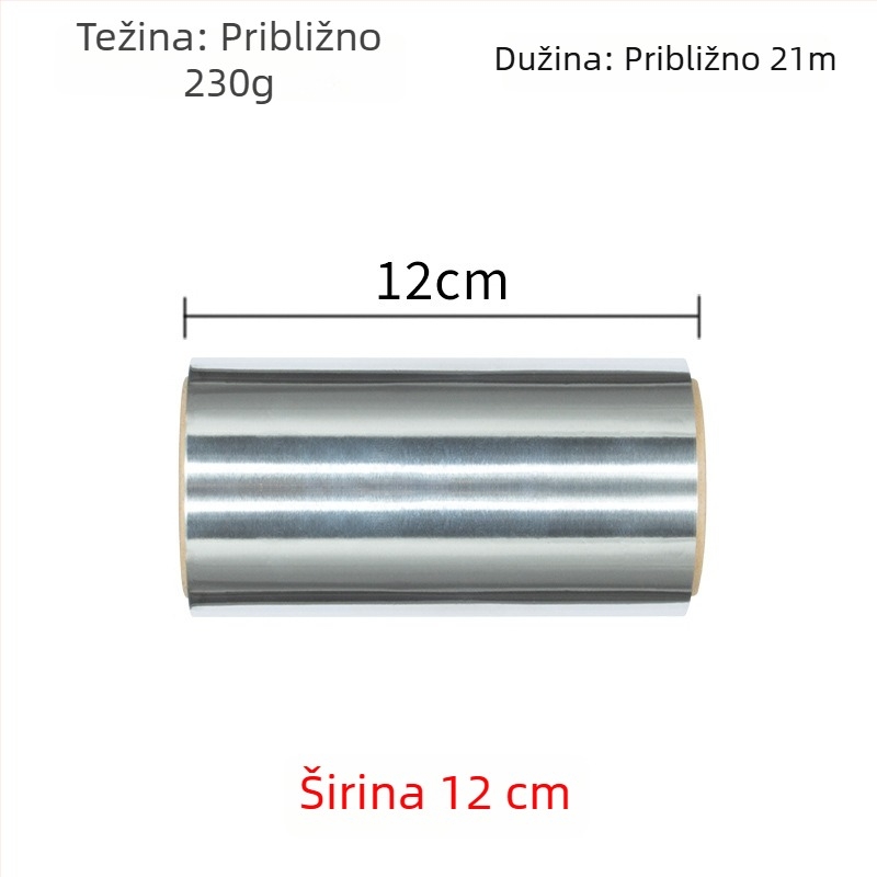 Aluminijska folija za bojanje kose – za isticanje i izbjeljivanje, salonska oprema