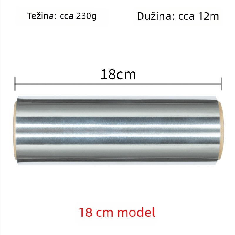Aluminijska folija za bojanje kose – za isticanje i izbjeljivanje, salonska oprema