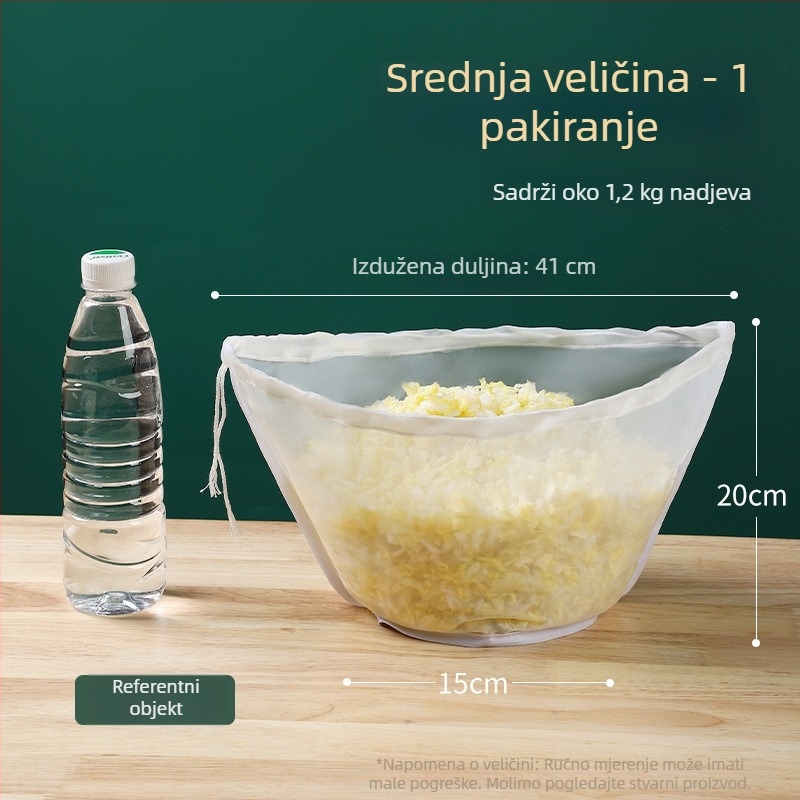 Torba za cijeđenje nadjeva za knedle, torba za isušivanje povrća, filtr za sojino mlijeko, kuhinjski dehydrator