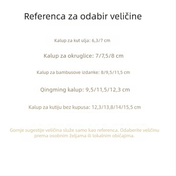 Mašinska za knedle s čvrstim drškom, velika kalupa za por, bambus klips, forme za rižu i deserte