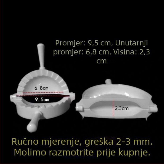 Mašinska za knedle s čvrstim drškom, velika kalupa za por, bambus klips, forme za rižu i deserte