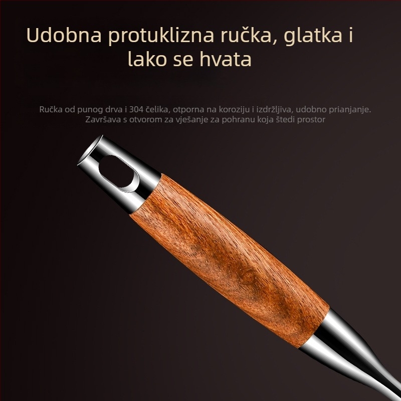 Pire krumpira od nehrđajućeg čelika 304 za dječju hranu – ručni alat za pire, kućna uporaba