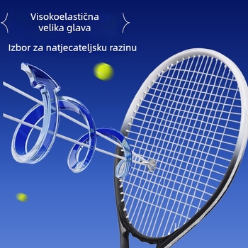 Trener za tenis za samostalni trening s kabelom za povrat – komplet reketa za početnike i djecu