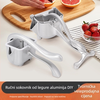 Ručni sokovnik od aluminijske legure za limune i naranče