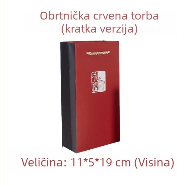 Češalj u antičkom stilu od roga sa sandalovim i drvetom breskve u drvenoj kutiji – poklon ambalaža