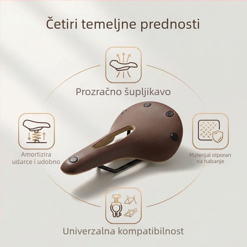 Fast Way Xbk-seat Board sjedalo za cestovni bicikl, otvoren dizajn, PP materijal