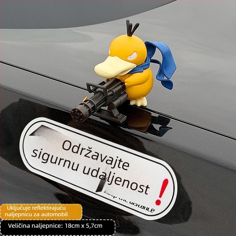 Gatling Goofy – slatka karikatura lutkica za krov i stražnji dio automobila
