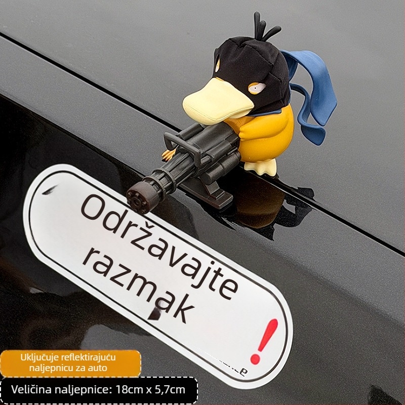 Gatling Goofy – slatka karikatura lutkica za krov i stražnji dio automobila