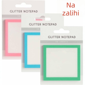 Prozirne ljepljive bilješke Sparkle