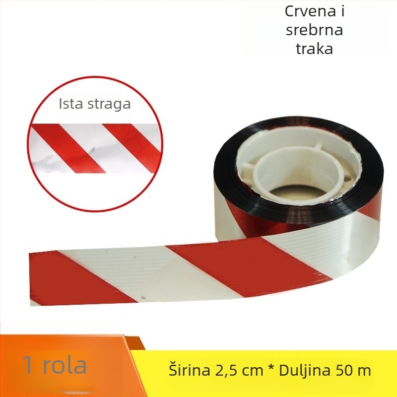 Šarena reflektirajuća traka za odvraćanje ptica za voćnjake i farme