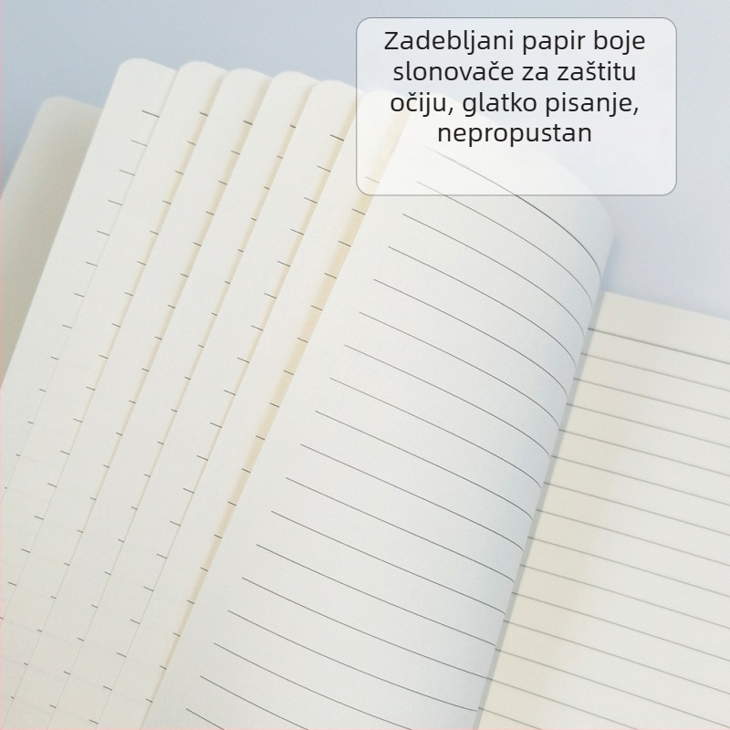 A5 plišani bilježnica set s pomponima, set uredskih potrepština, poklon kutija i bilježnica s olovkom