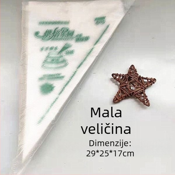 Jednokratne vrećice za ukrašavanje, debelih stijenci, velike, srednje i male – 100 kom.